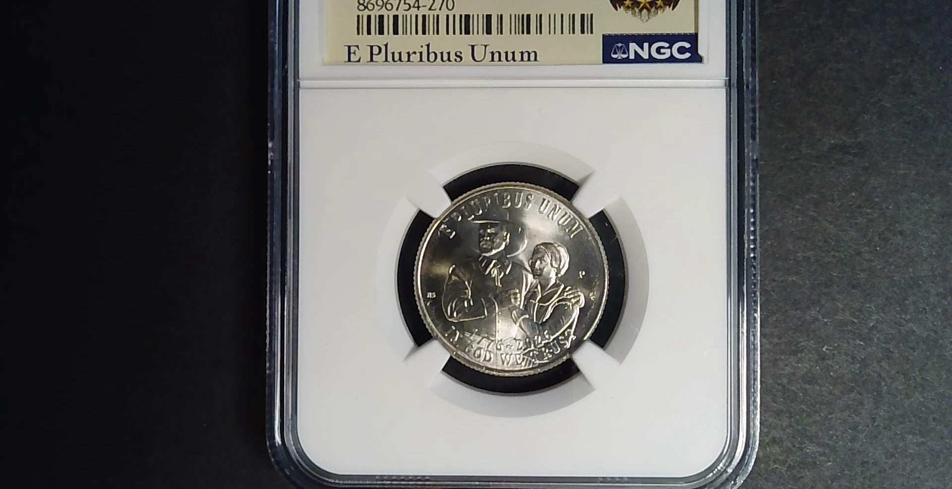 2026-P Mayflower Compact Quarter – NGC Gem Uncirculated | U.S. Semiquincentennial Series