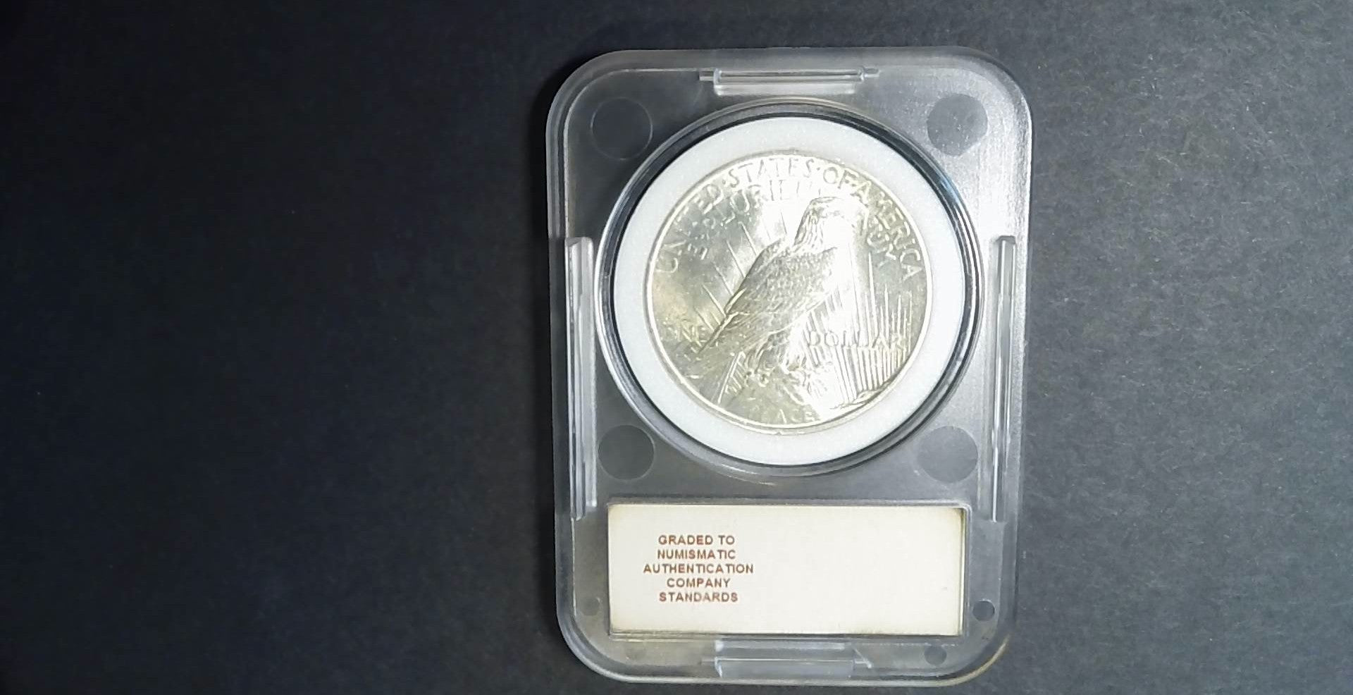 1925 Peace Silver Dollar – NAC MS67 Certified | Gem Mint State | Brilliant U.S. Silver Dollar