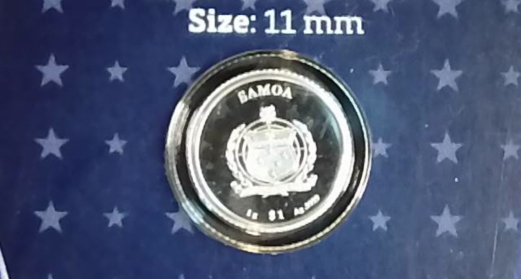 Samoa Independence Day 1 Gram .9999 Silver $1 Coin – Limited Edition COA