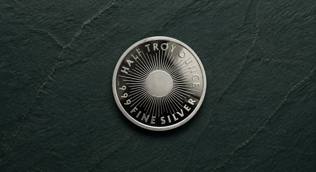 1/2 Troy Ounce Sunshine Minting Silver Round – .999 Fine Silver Eagle Design