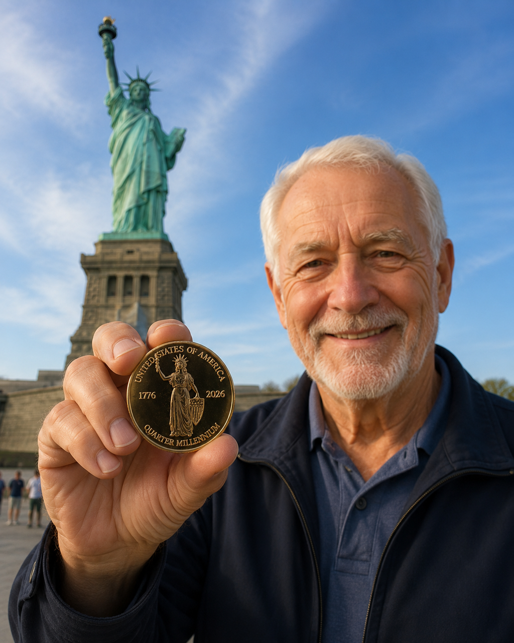 2026 Liberty 250th Anniversary 1 oz .999 Fine Copper Round – Quarter Millennium Commemorative