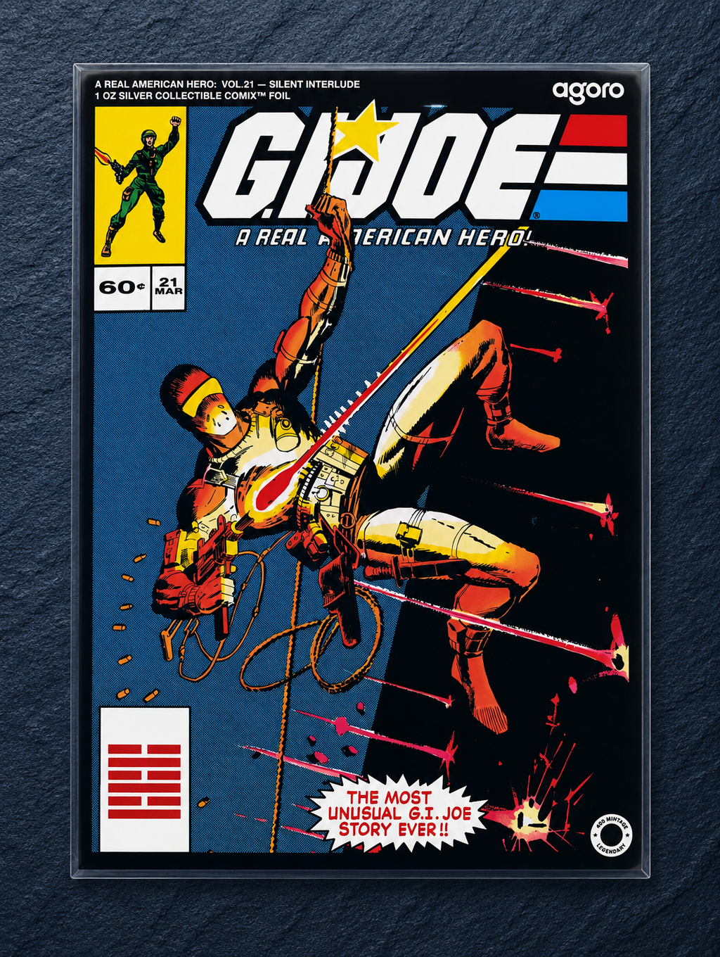 G.I. Joe: A Real American Hero Vol. 21 – Silent Interlude 1 oz Silver Collectible Comix™ Foil