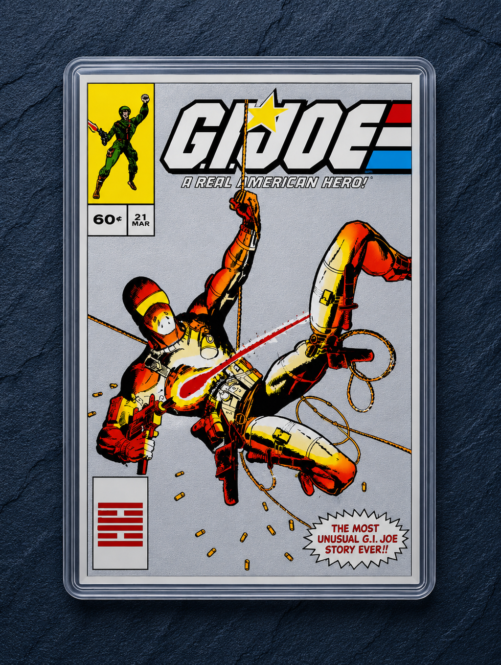 G.I. Joe: A Real American Hero Vol. 21 – Silent Interlude 1 oz Silver Collectible Comix™ Foil