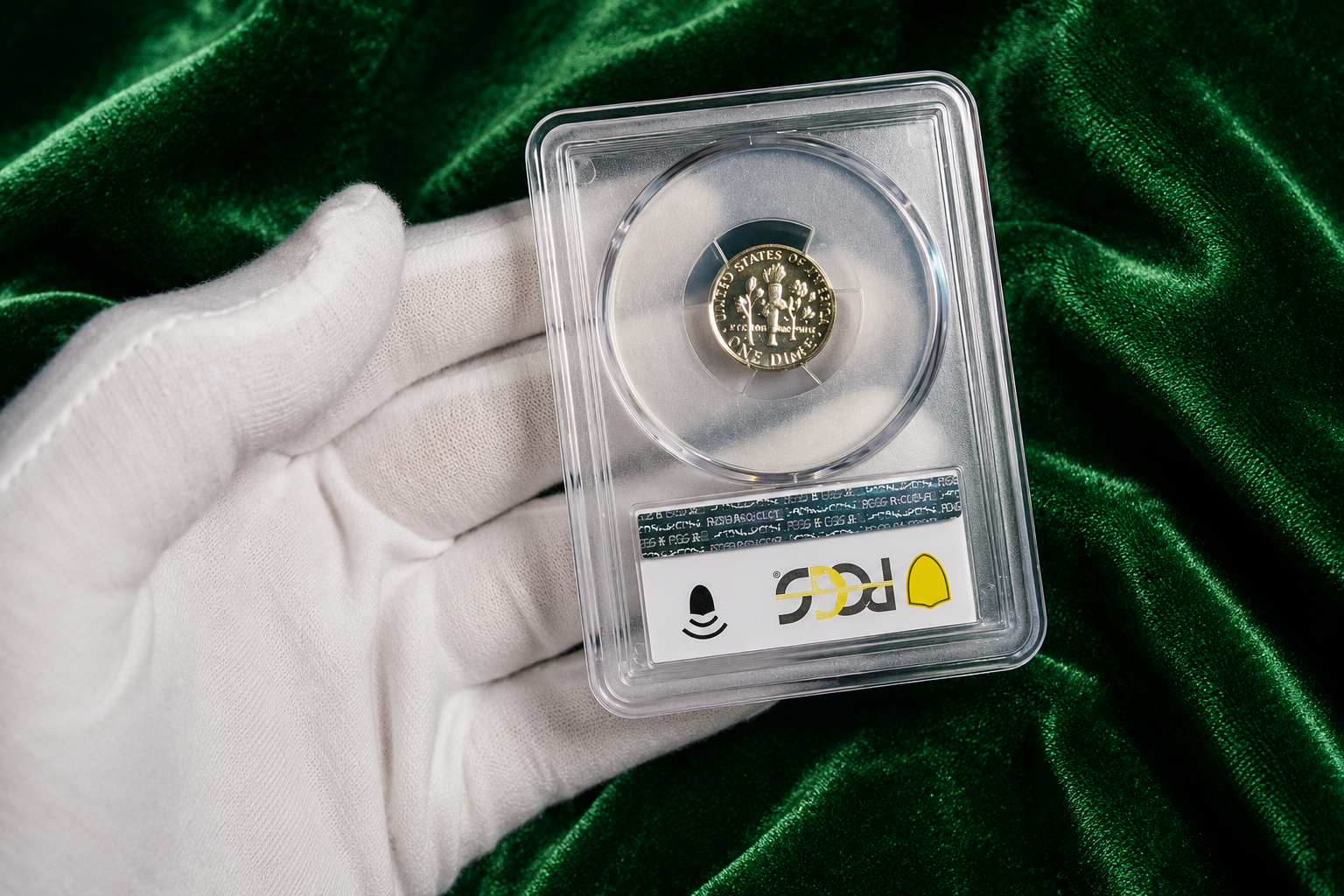 1968-S Roosevelt Dime PCGS PR69 Proof