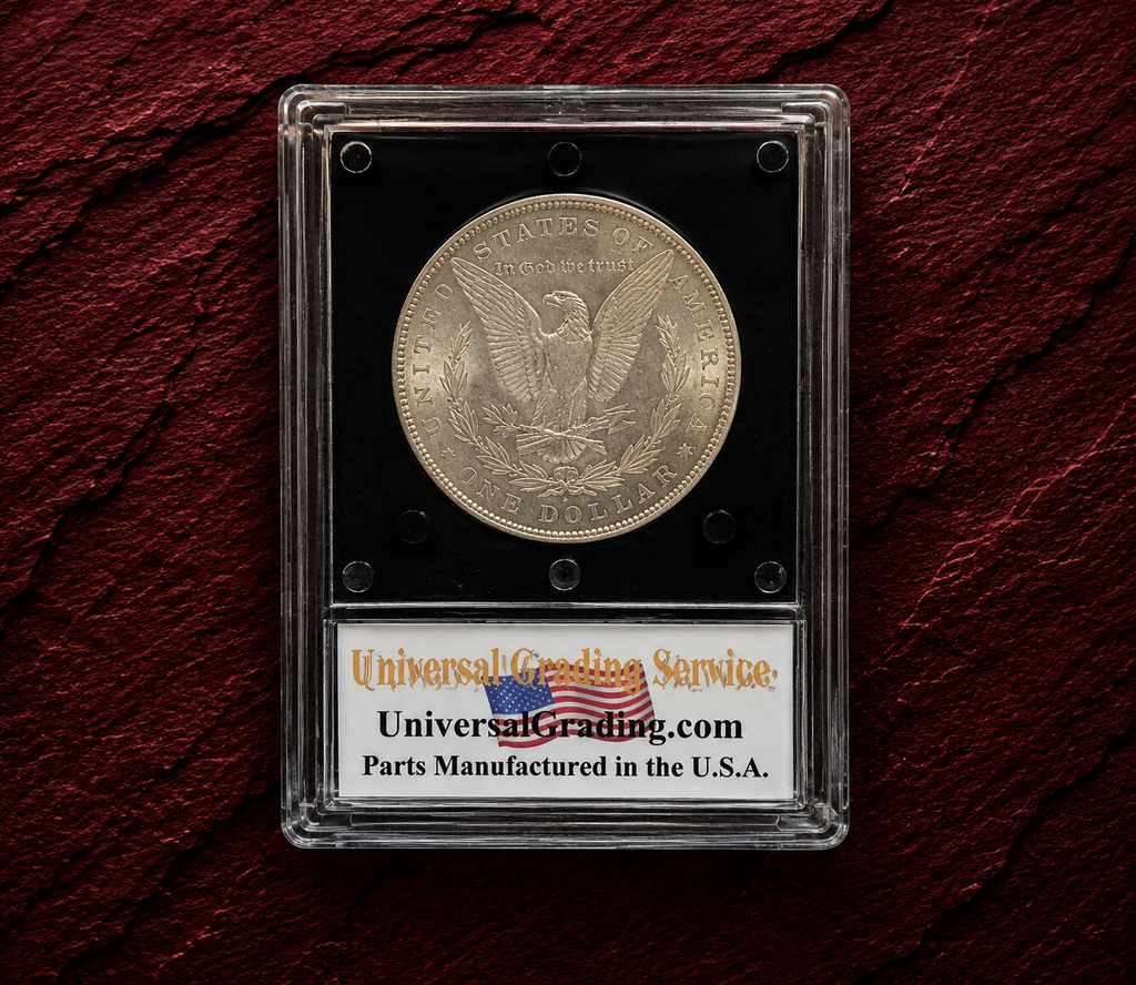 1881-S Morgan Silver Dollar – UGS AU-58 | Historic San Francisco Mint | 90% Silver