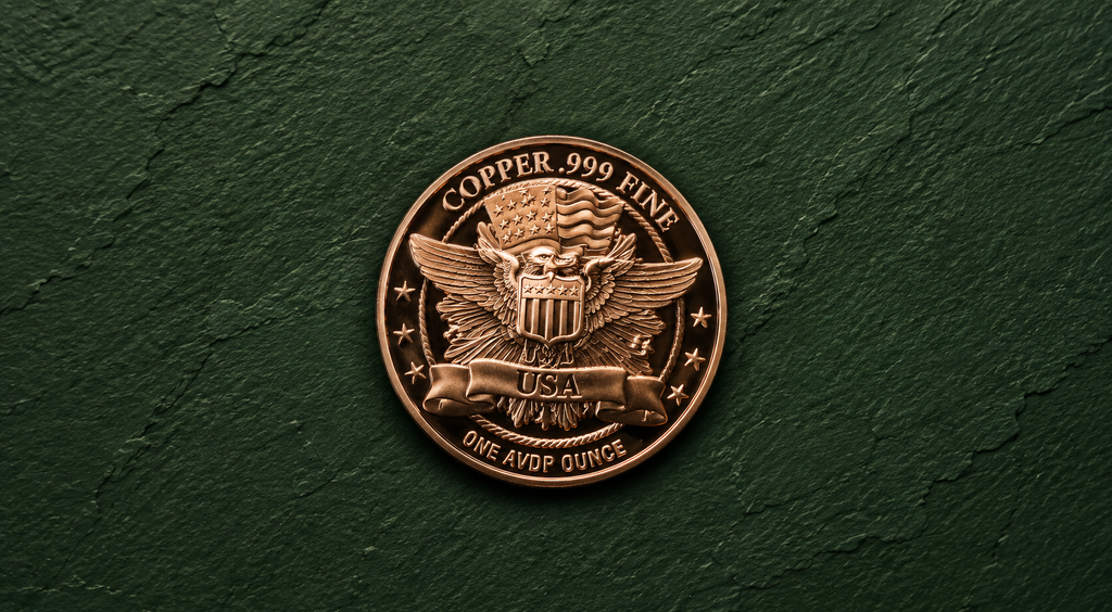 Lady Liberty 1 AVDP Ounce .999 Fine Copper Round | American Freedom Collection | USA