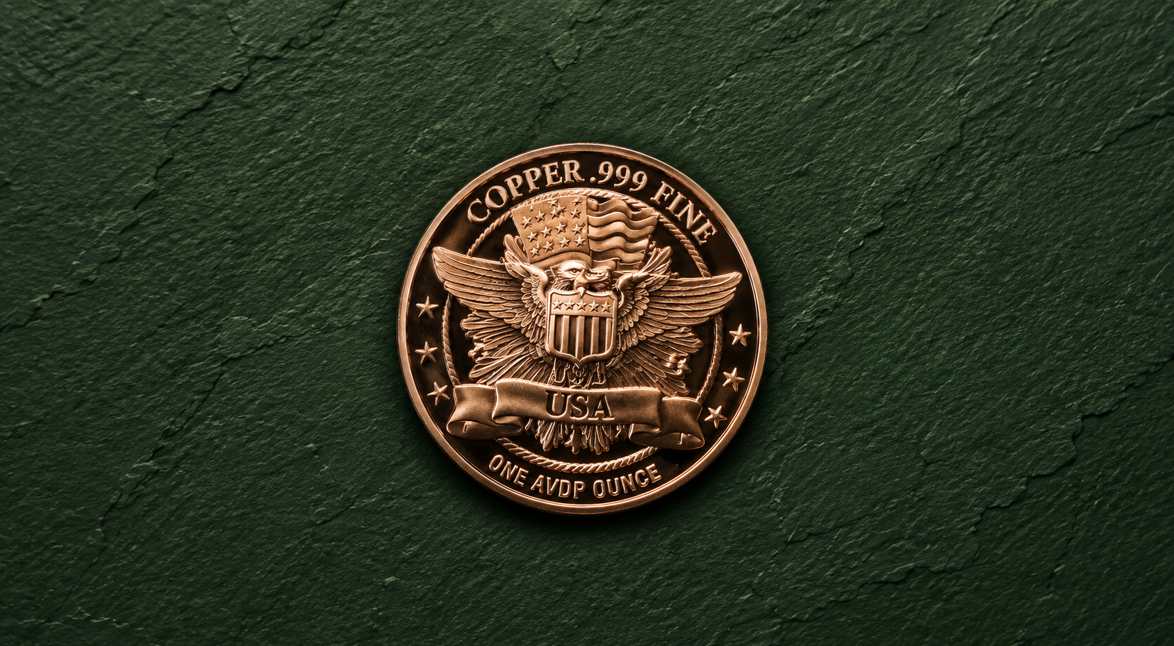 Lady Liberty 1 AVDP Ounce .999 Fine Copper Round | American Freedom Collection | USA