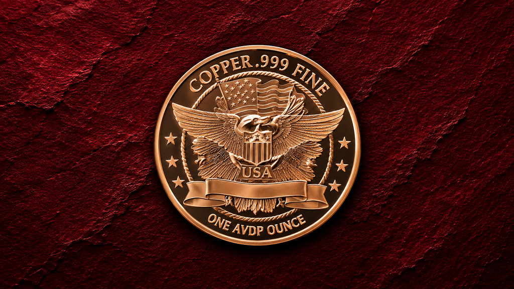 American Buffalo 1 AVDP Ounce .999 Fine Copper Round | USA Bullion Collectible