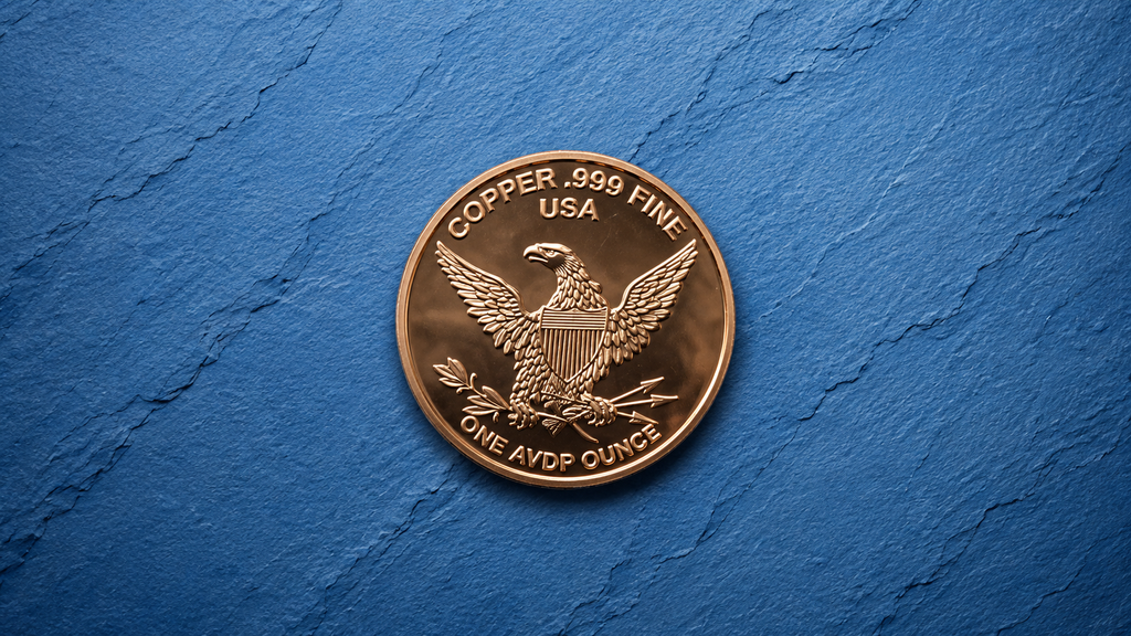1988 Jefferson Nickel Design 1 AVDP Ounce .999 Fine Copper Round | American Classic Collection