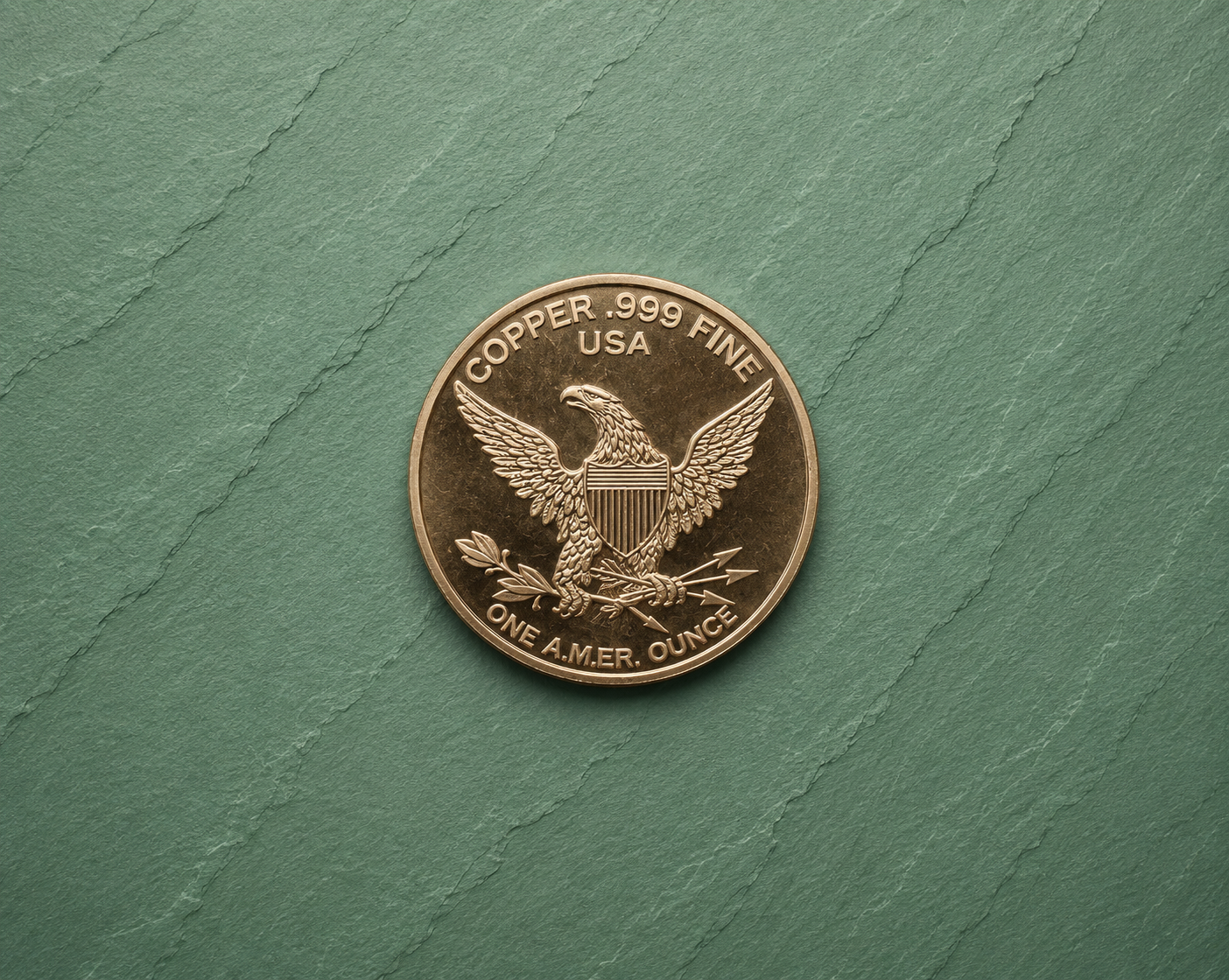 1 oz .999 Fine Copper Round – Benjamin Franklin Design | Collectible Bullion Round