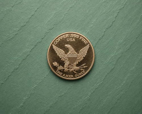 1 oz .999 Fine Copper Round – Benjamin Franklin Design | Collectible Bullion Round
