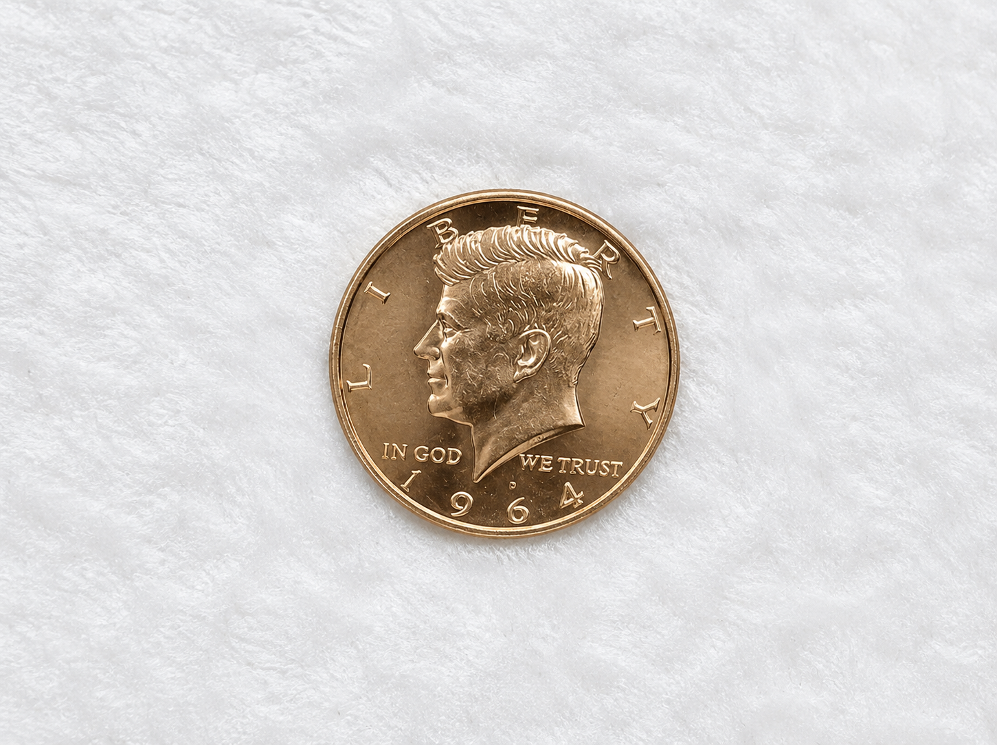 1964 Kennedy Half Dollar Design 1 AVDP .999 Fine Copper Round – Collectible Replica | Veterans Coin Vault Route 66