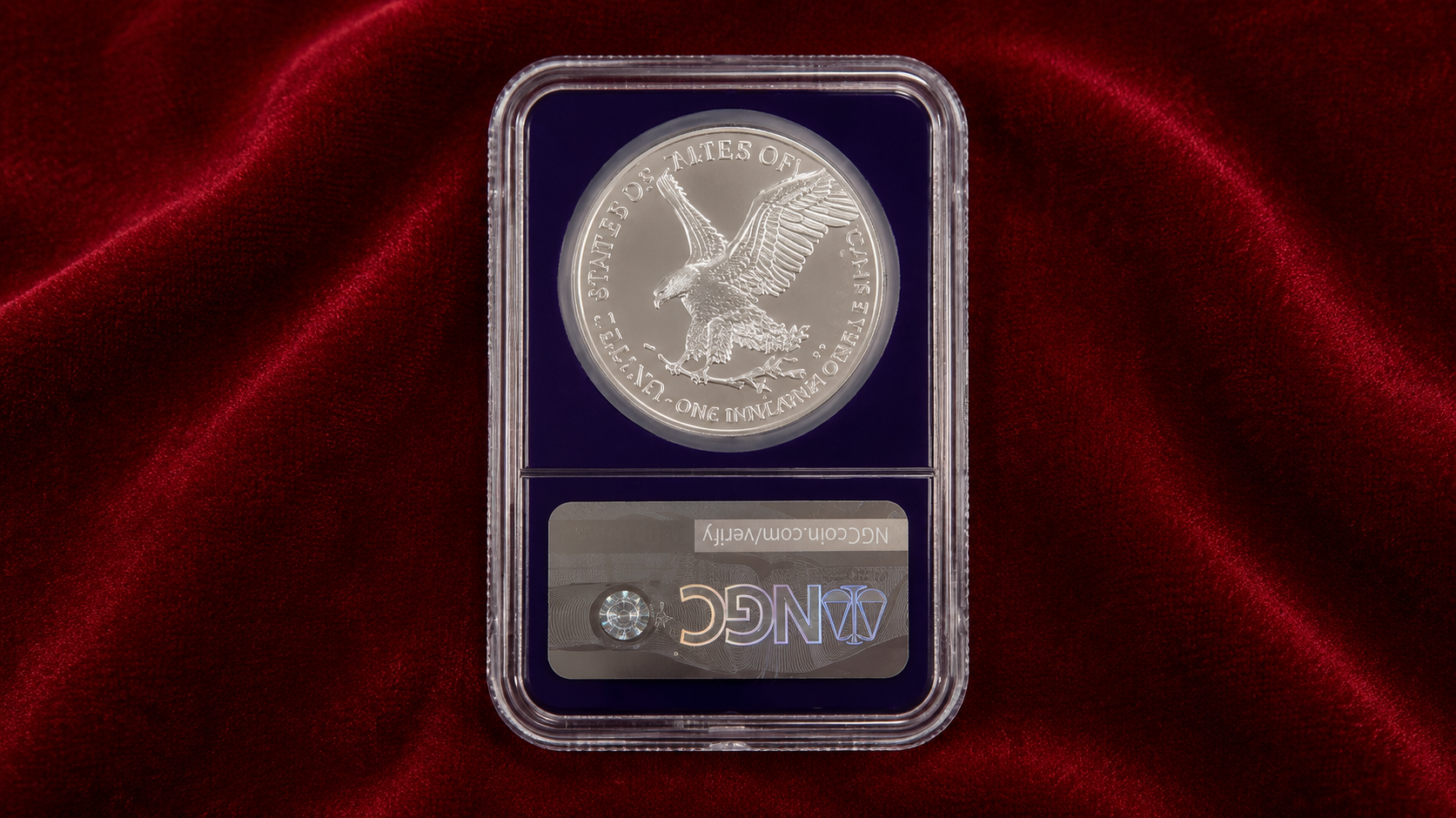 2023 American Silver Eagle $1 NGC MS69 | 1 Troy Oz .999 Fine Silver | Certified Bullion Coin