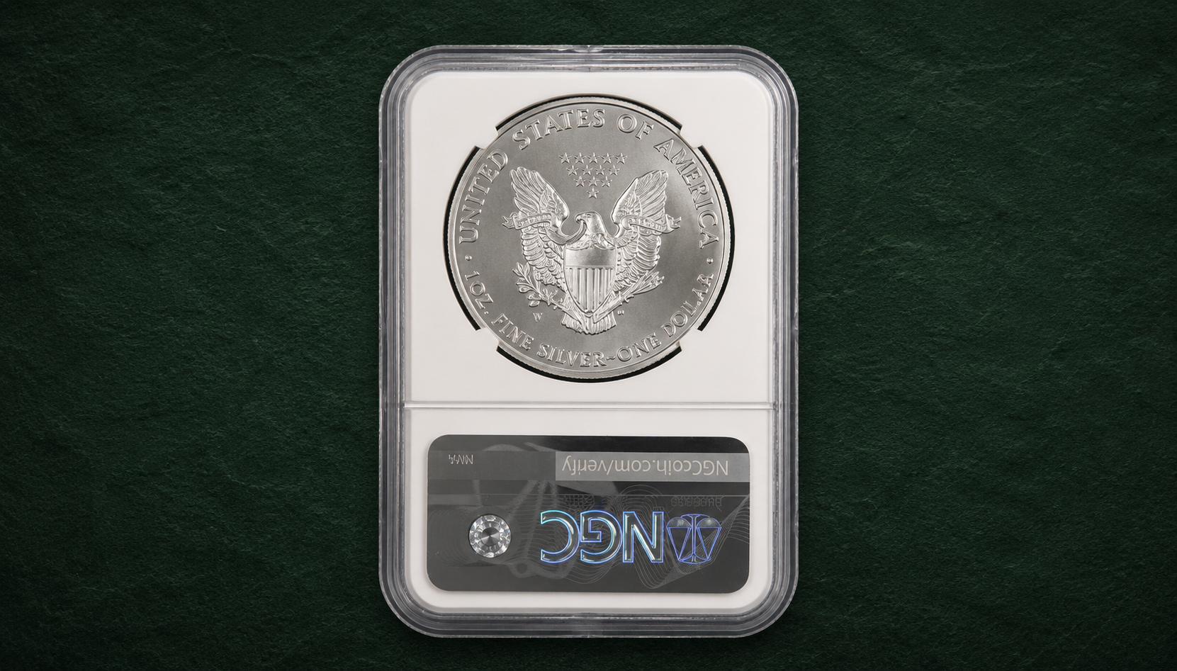 2019 American Silver Eagle NGC MS70 First Day of Issue 1 oz .999 Fine Silver Coin