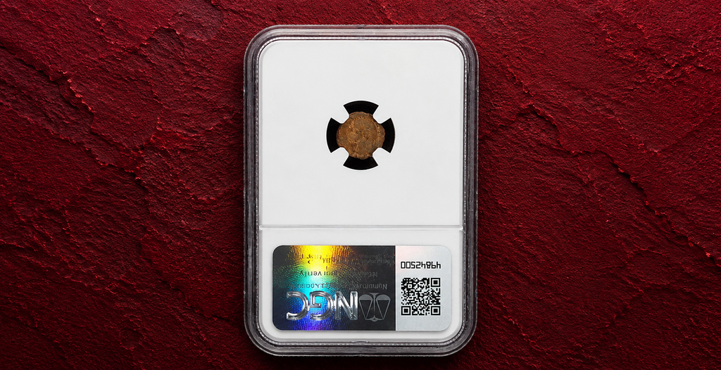 Western Roman Empire Valentinian II AE4 (Nummus) Ancient Bronze Coin – NGC Certified (AD 375–392)