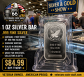 Sunshine Minting 1 oz Silver Bar | .999 Fine Silver | Sealed Mint Packaging