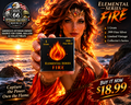 1 Gram .999 Fine Silver Elemental Series FIRE Bar – Limited Edition | Chance at Colorized or 24K Gold-Plated Edition