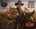 Colt .45 Single Action Army 1 AVDP Ounce .999 Fine Copper Round | Old West Revolver Collectible