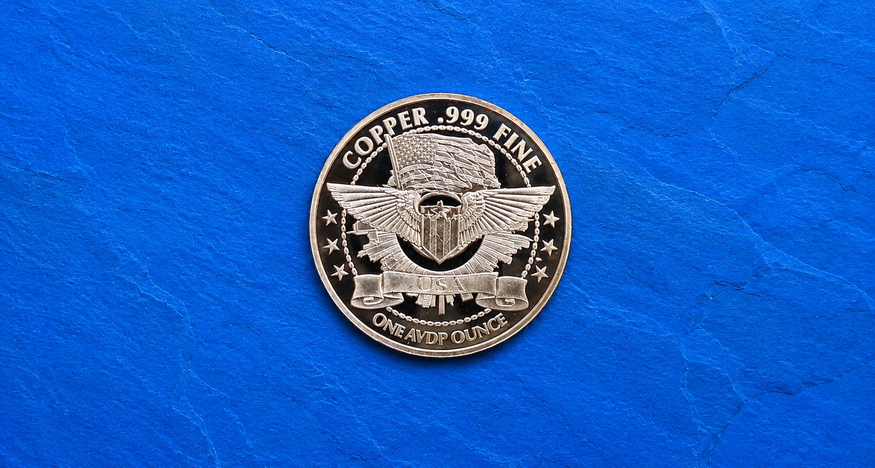 Back the Blue 1 AVDP Ounce .999 Fine Copper Round – Challenge Coin