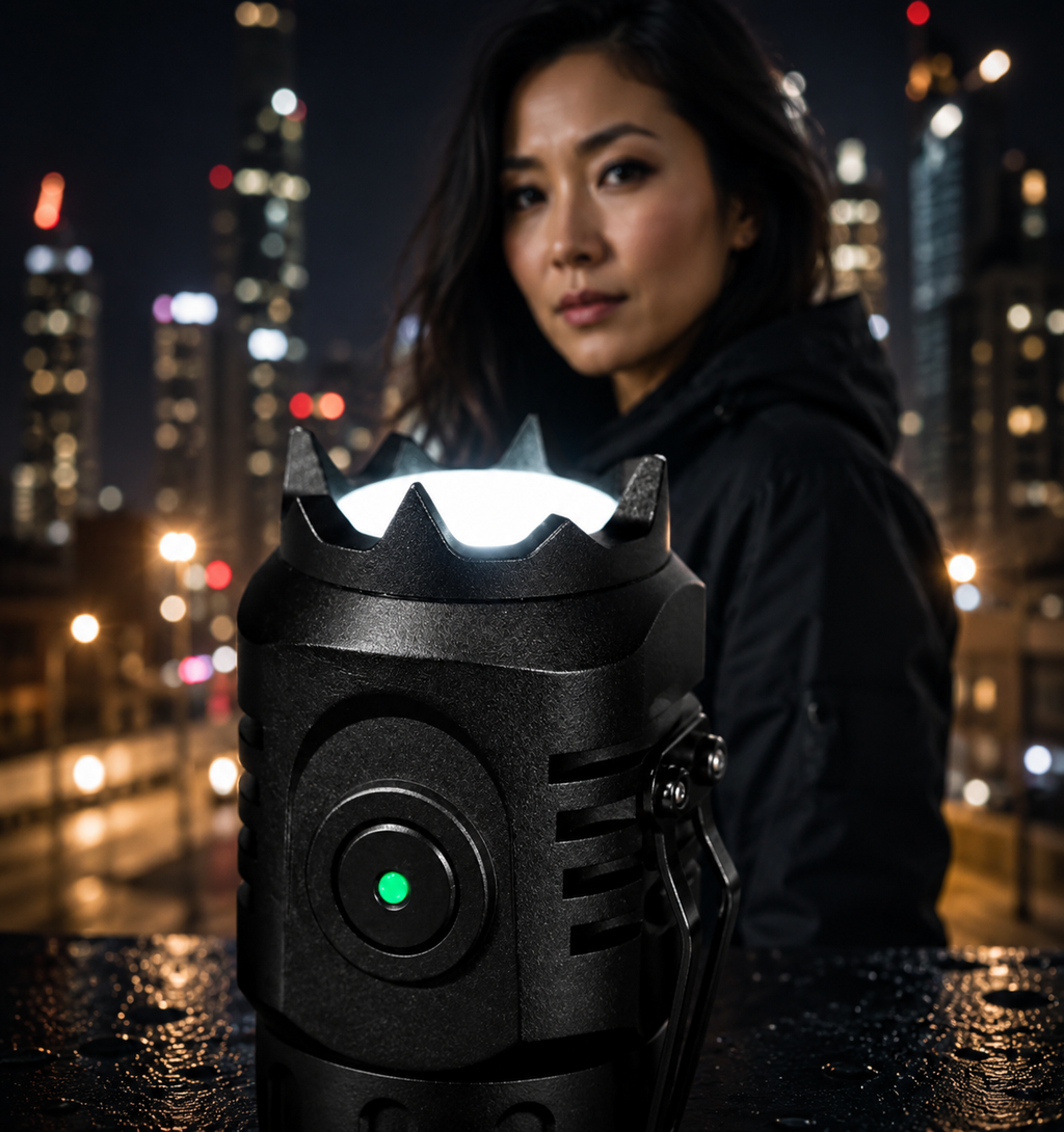 Riot Light™ Rechargeable Tactical Flashlight – 2000 Lumens | 8 Lighting Modes | Magnetic Base