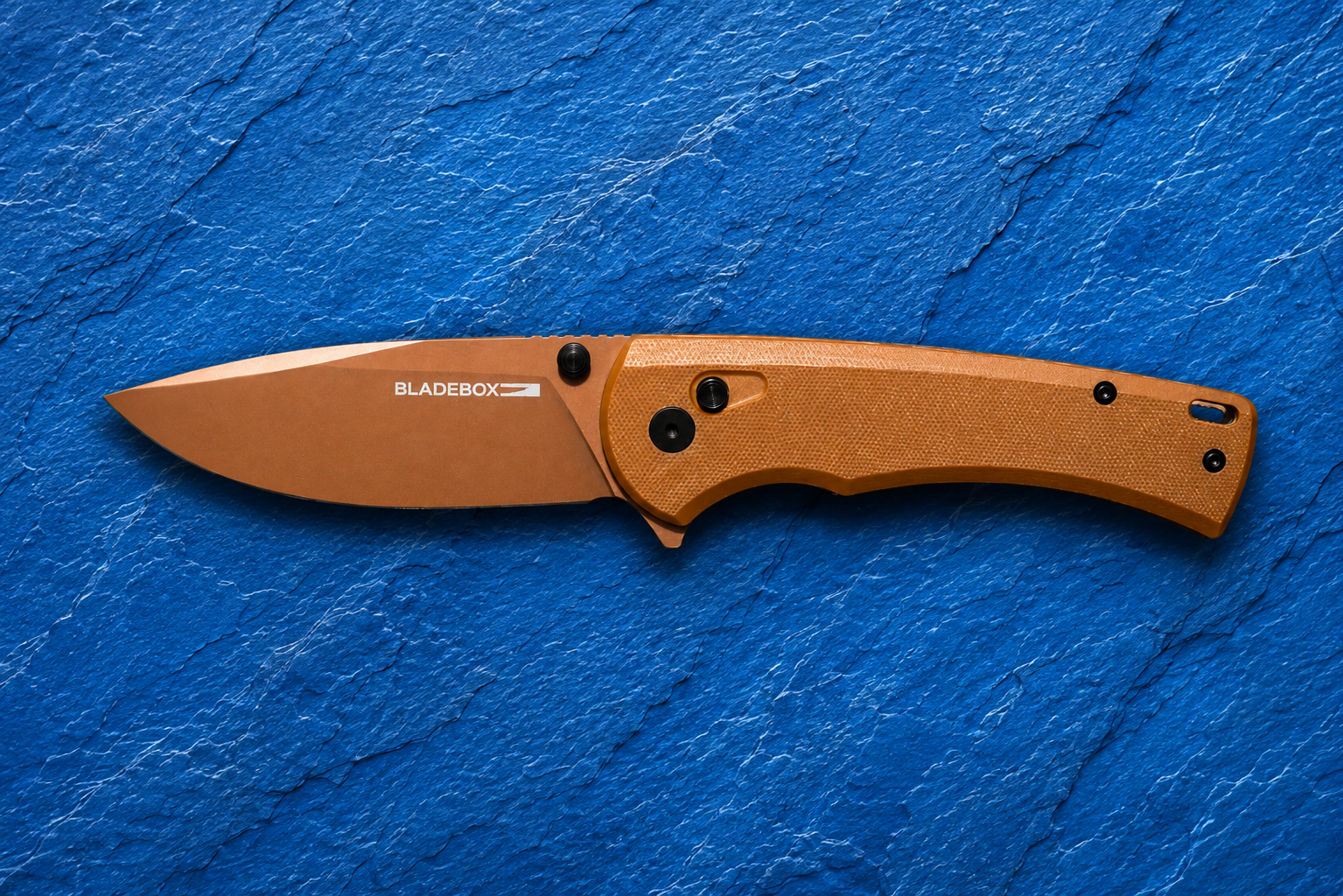 BladeBox Sandman Folding Pocket Knife | Desert Tan | D2 Steel | G10 Handle